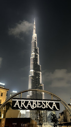 Arabeska Restaurant - Souk al Bahar, Dubai Mall - Burj Khalifa View - Dubai