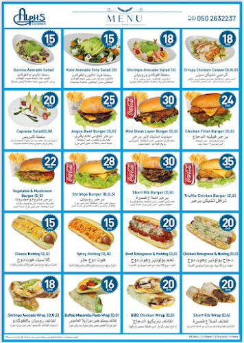 Alphs Cuisines | pasta | burgers | salad | fresh juice