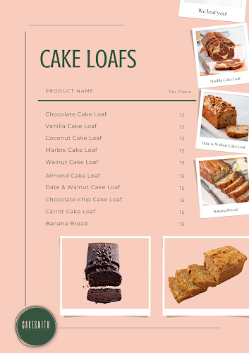 Cakesmith - Dubai - Hospitality and gastronomy