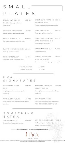 UVA - Wine Bar & Lounge - Hospitality and gastronomy