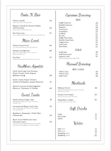 Opinii despre Street 9 Cafe în Abu Dhabi - Hospitality and gastronomy