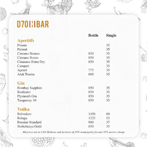 D70 Bar - Hospitality and gastronomy