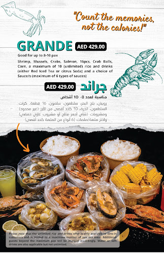 Comentarii opinii despre Off The Hook Seafood Restaurant - Al Manar Mall, RAK