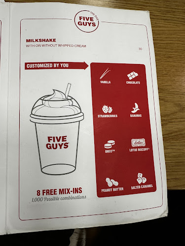 Five Guys Dubai Airport - Hospitality and gastronomy