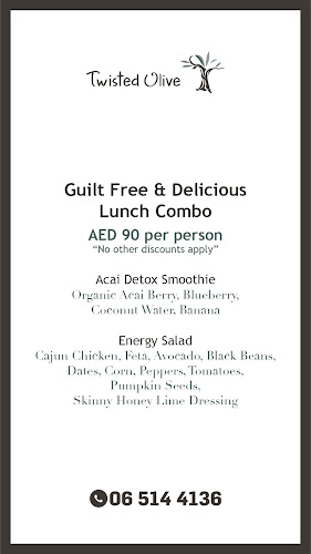 Opinii despre Twisted Olive în Sharjah - Hospitality and gastronomy