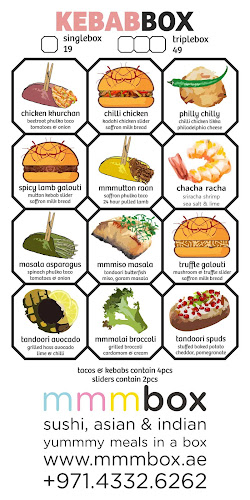 Opinii despre Mmmbox - Sushi & Asian în Dubai - Hospitality and gastronomy