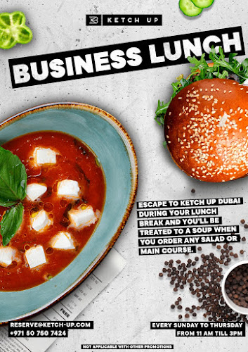 Comentarii opinii despre KETCH UP Dubai Restaurant