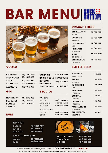 Rock Bottom Cafe - Hospitality and gastronomy