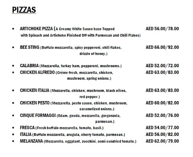 The Pizza Factory - Hospitality and gastronomy