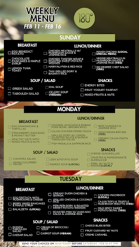 Opinii despre 180 Degree Meal Plan în Dubai - Hospitality and gastronomy