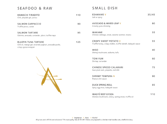 Asia Asia Abu Dhabi - Hospitality and gastronomy