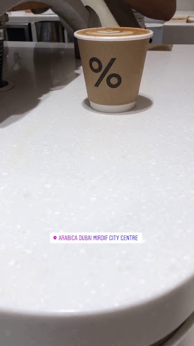 Opinii despre % ARABICA DUBAI MIRDIF CITY CENTER în Dubai - Hospitality and gastronomy