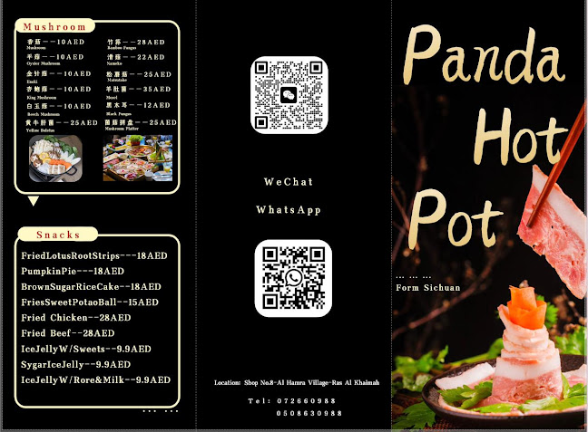 Opinii despre Panda Hot Pot Restaurant熊猫火锅RAK în Ras Al-Khaimah - Hospitality and gastronomy