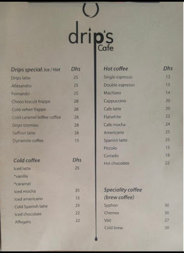 Drips cafe - Hospitality and gastronomy