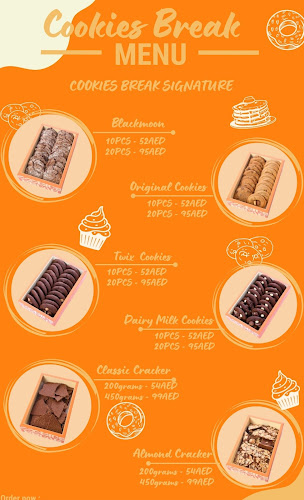 كوكيز بريك للحلويات Cookies Break Sweets - Abu Dhabi