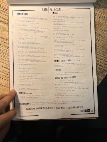 Opinii despre SAID DAL 1923 - City Walk, Dubai în Dubai - Hospitality and gastronomy