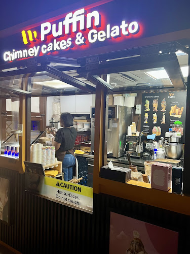 Puffin Chimney cakes, best Gelato - Dubai