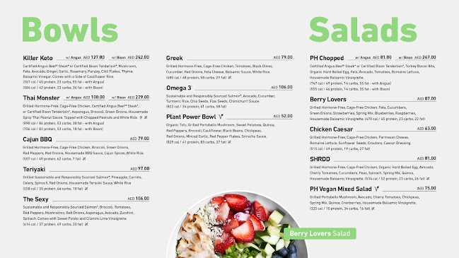 Opinii despre PROTEIN HOUSE AL WARQA HEALTHY • FIT • KITCHEN în Dubai - Hospitality and gastronomy