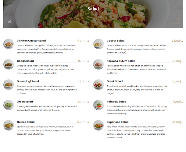 Opinii despre Deniz Restaurant and Café în Dubai - Hospitality and gastronomy