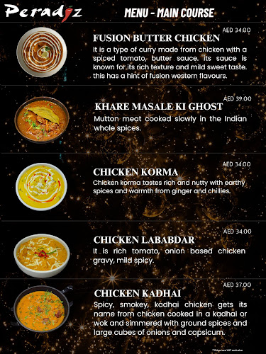 Peradiz Indian Restaurant - Dubai