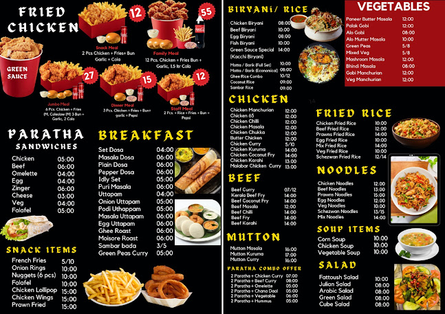 Opinii despre Green Sauce Restaurant în Sharjah - Hospitality and gastronomy