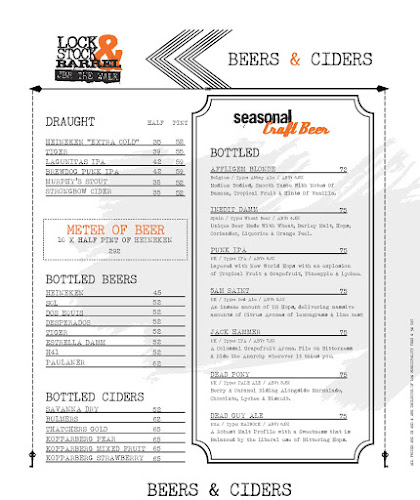 Lock, Stock & Barrel JBR - Hospitality and gastronomy