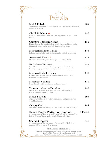 Patiala l Indian Restaurant & Lounge - Hospitality and gastronomy