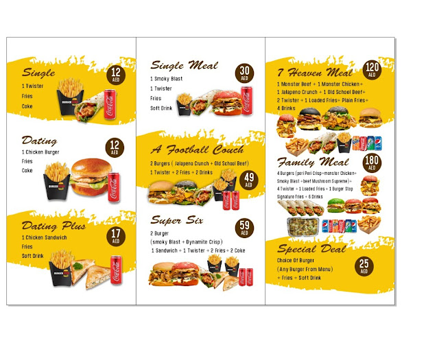 Opinii despre Burger Stop în Ajman - Hospitality and gastronomy