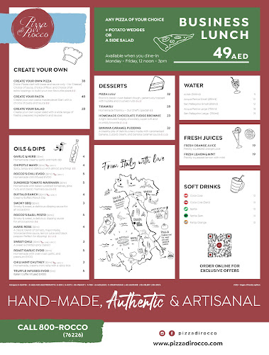 Opinii despre Pizza Di Rocco - Al Ain în Abu Dhabi - Hospitality and gastronomy