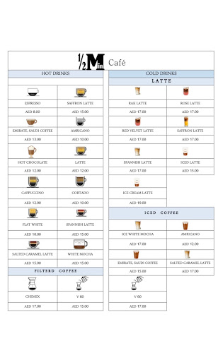 نصف دقيقة كافية half minute cafe