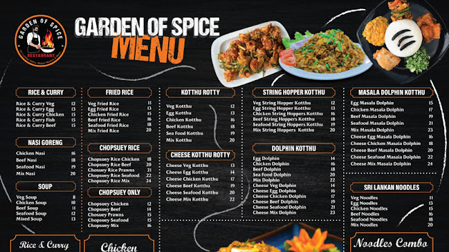 Garden of Spice Restaurant LLC (Sri Lankan Street Food) - Hospitality and gastronomy
