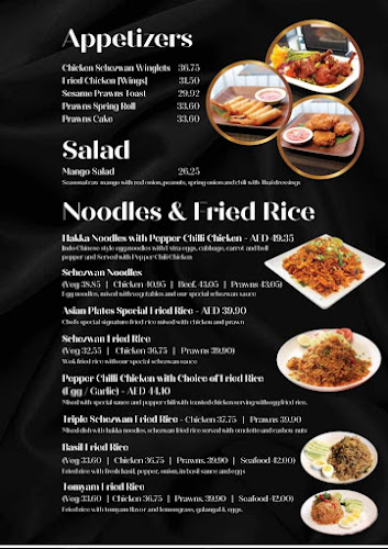 Opinii despre Asian Plates Restaurant în Abu Dhabi - Hospitality and gastronomy