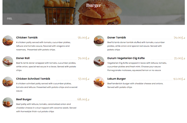 Deniz Restaurant and Café - Dubai