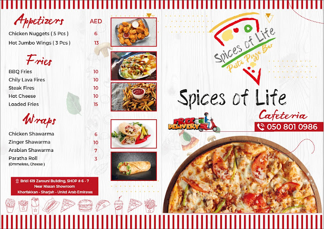 Spices of Life Cafeteria كافتيريا بهارات الحياه - Hospitality and gastronomy