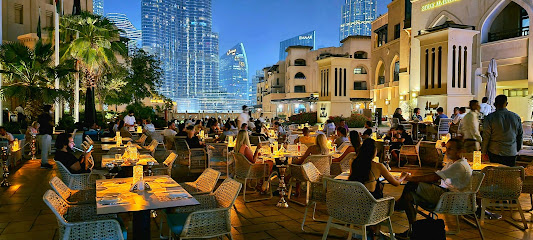 Arabeska Restaurant - Souk al Bahar, Dubai Mall - Burj Khalifa View