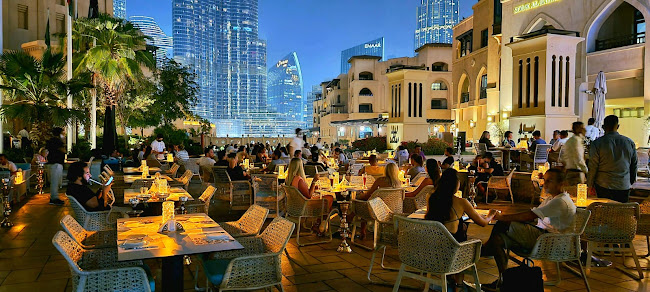 Arabeska Restaurant - Souk al Bahar, Dubai Mall - Burj Khalifa View
