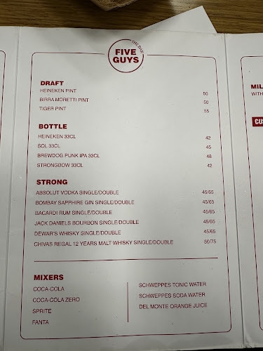 Five Guys Dubai Airport - Dubai