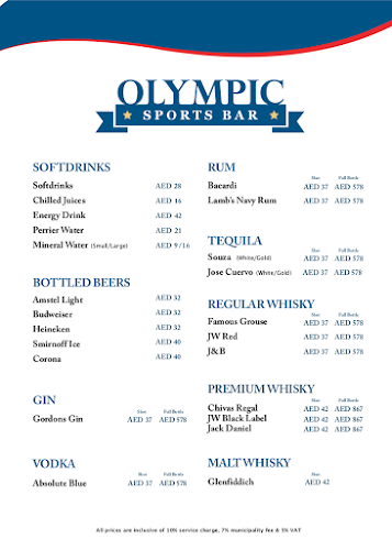 Opinii despre Olympics Sports Bar în Dubai - Hospitality and gastronomy