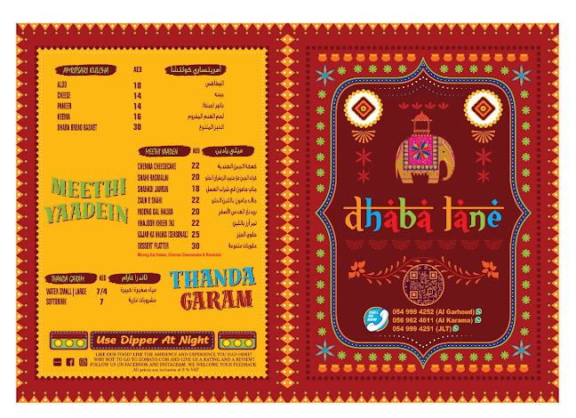 Opinii despre Dhaba Lane JLT în Dubai - Hospitality and gastronomy