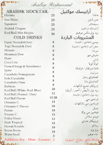 Comentarii opinii despre ARABISK RESTAURANT & CAFE