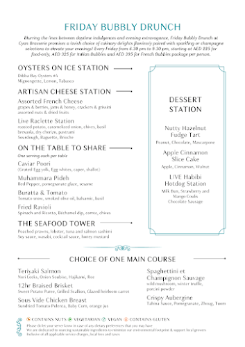 Cyan Brasserie - Abu Dhabi