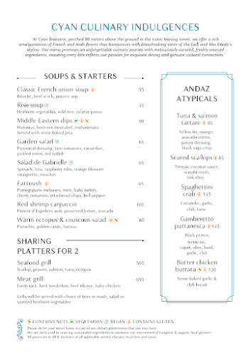 Opinii despre Cyan Brasserie în Abu Dhabi - Hospitality and gastronomy