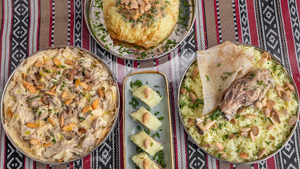 مطعم بيت منسف الشامخة / bait al mansaf restaurant Al Shamkhah