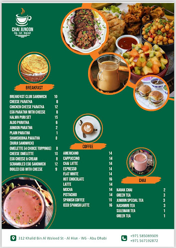 Opinii despre Chai Junoon în Abu Dhabi - Hospitality and gastronomy