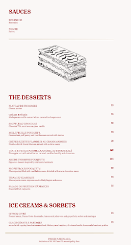 Opinii despre Fouquet's Dubai în Dubai - Hospitality and gastronomy