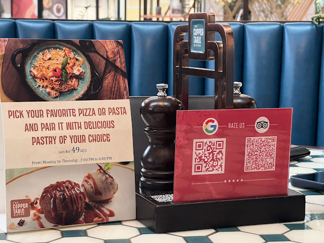 Opinii despre The Copper Table Bistro | Al Zahia în Sharjah - Hospitality and gastronomy