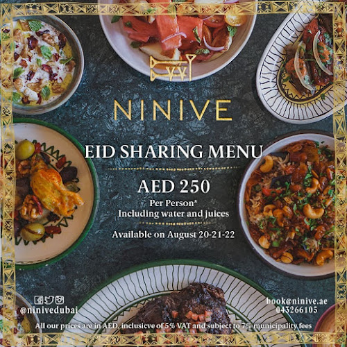 Opinii despre Ninive în Dubai - Hospitality and gastronomy