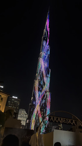 Arabeska Restaurant - Souk al Bahar, Dubai Mall - Burj Khalifa View