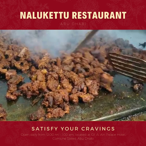 Opinii despre Nalukettu Restaurant în Abu Dhabi - Hospitality and gastronomy
