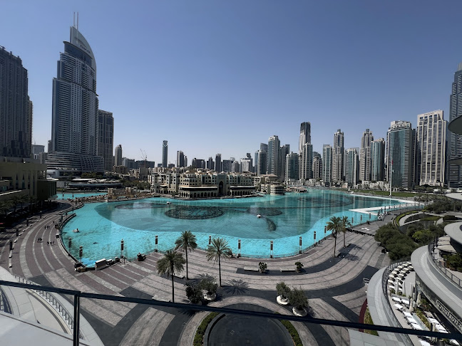 Dubai Mall - service road - Burj Khalifa - Dubai